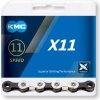 Reťaz KMC X11 Silver/Black, 11 Speed