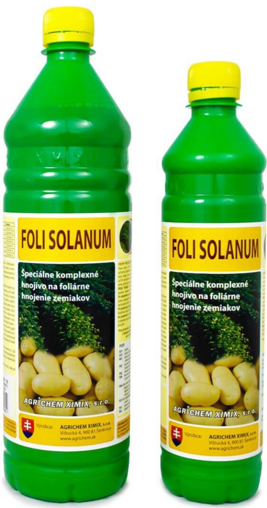 Agrichem FOLISOLANUM hnojivo na zemiaky 1 l