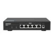 QNAP switch QSW-1105-5T (5x 2,5GbE port, pasiv. chlazení, 100M/ 1G/ 2,5G, Broadcom Chipset)