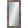 DANTIK - Zrkadlo v rámu, rozmer s rámom 50x100 cm z lišty TRITON široký meď (2951)