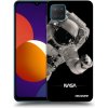 Picasee silikónový čierny obal pre Samsung Galaxy M12 M127F - Astronaut Big