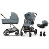 Cybex Balios S Lux 3v1 Stormy Blue Bundle set S Hlboká vanička