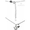 BENETO AGS1005 - Strieborný náhrdelník podkova a štvorlístok