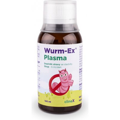 Clinex Sirup proti parazitom pre deti Wurm-Ex 100 ml