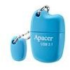 Apacer USB flash disk, USB 3.0, 64GB, AH159, modrý, AP64GAH159U-1, USB A, s krytkou