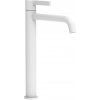 SAPHO - ICONIC stojánkova umývadlová batéria, vysoká, biela mat AF006W