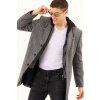 Pánsky kabát dewberry šedá L dewberry 2465430518415