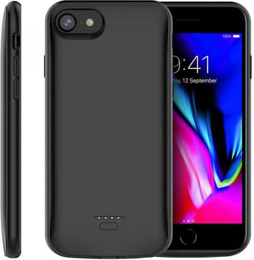 Púzdro SES 3v1 Silikónové s externou batériou smart battery case power bánk  4000 mAh Apple iPhone 5/5S/SE - čierne od 31,95 € - Heureka.sk
