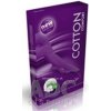 MAXIS COMFORT COTTON STEHENNÉ PANČUCHY veľkosť 8, (II.KT), normálne, bez špice, s krajkou, bronz, 1x1 pár