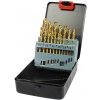 HSS Tools 100-02624 Špirálové vrtáky HSS-Tin, priemer 1,0 - 10,0 mm, sada 19 dielov