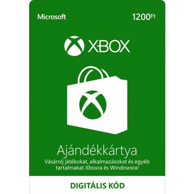 Microsoft Xbox Live darčeková karta 1200 HUF