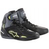 ALPINESTARS topánky FASTER-3 Drystar black/grey/fluo yellow - 40,5/8