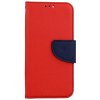 Puzdro TopQ iPhone 15 Pro flipové červené 105179
