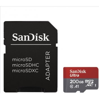 SanDisk microSDXC 200GB UHS-I U1 SDSQUAR-200G-GN6MA