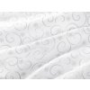 Dreamy Linens Obrus biely Vianočné kúzlo Rozměry: ⌀ 140 cm