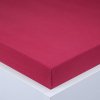 Napínacia plachta na posteľ jersey EXCLUSIVE vínová 90 x 200 cm