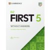 B2 First 5 Student's Book without Answers with Audio (TBD)(Brožovaná)