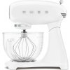 Smeg SMF13WHEU, kuchyňský robot, 800 W, 4,8 l, skleněná mísa, 10 programů, Full-Color bílý