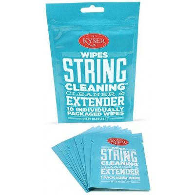 Kyser String Cleaning Wipes 10-Pack