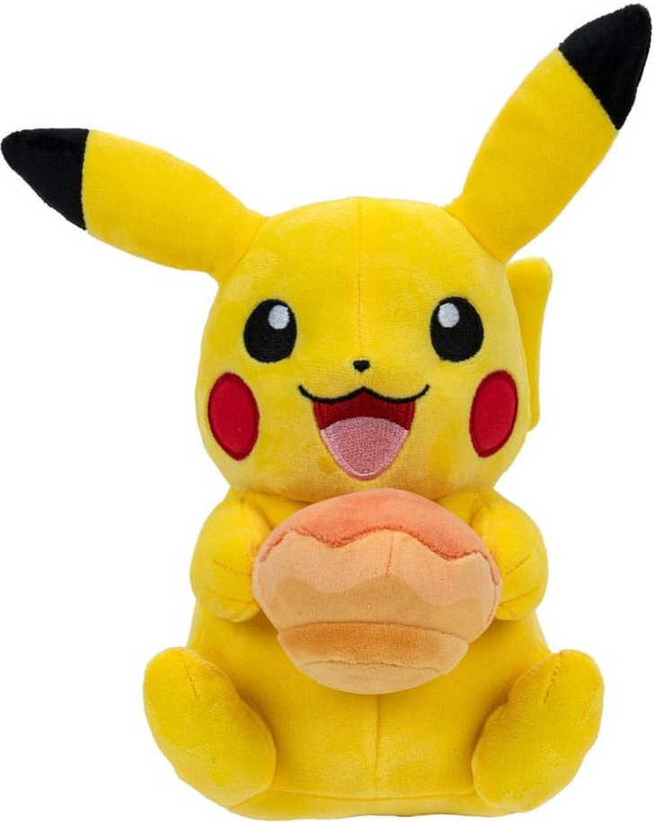 Pokémon Pikachu with Pecha Poké Puff 20 cm