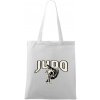 Judo v boji - Taška bavlnená - 42 x 38 cm ( Biela )