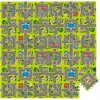Podložka puzzle Humbi viacfarebná 180 x 180 cm