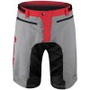 Kraťasy Force MTB-11 s odnímateľnou vložkou, sv.šedé XS