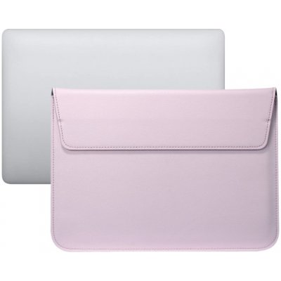 PROTEMIO 34893 LEATHER Puzdro Apple Macbook Pro 15" ružový