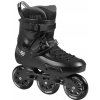Powerslide Zoom Pro Black 100 Trinity kolieskové korčule - 3x, 100, EU 43-44