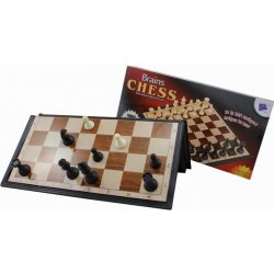 Cestovné šachy magnetické plast Brains Chess 36x36x2,5 cm alternatívy -  Heureka.sk