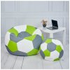 Supplies sedací vak lopta FUNBALL 450 L s podnožkou, zelená