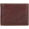 Pánska kožená peňaženka Poyem 5237 hnedá