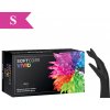 Nitrilové rukavice Soft Care VIVID BLACK 100 ks S
