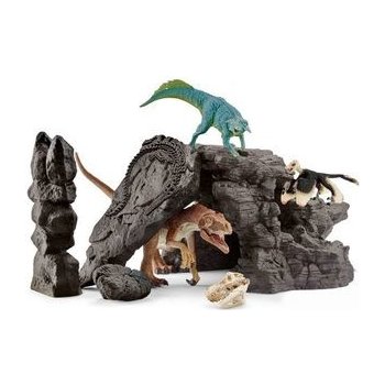 Schleich 41461 sada jaskyňa s dinosaurami