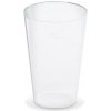 Poháre plastové kryštál 400 ml priehľadné (50 ks)