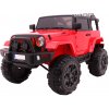 JBM elektrické autíčko Jeep Wrangler 4x4 červená nelakovaná
