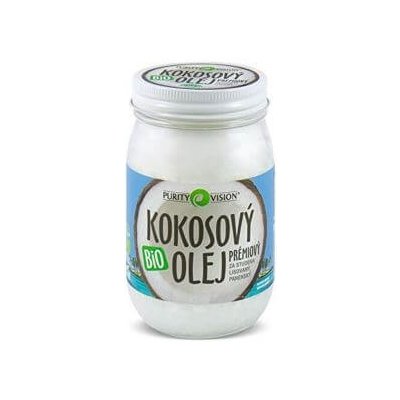 Purity Vision Panenský kokosový olej lisovaný za studena BIO 120 ml