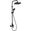 Sprchový systém Novaservis Metalia 58 s pákovou batériou čierna SET071/58,5