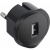 LEGRAND | Legrand 50681 - Adaptér USB do zásuvky 230V/1,5A čierny | SM50681