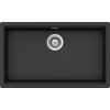 Granitový kuchynský drez SCHOCK Kiruna N-100XL - s excentrom, pod pracovnú dosku Farba: dusk
