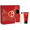 Giorgio Armani Sí Passione EDP pre ženy 100 ml + EDP 10 ml + telové mlieko 50 ml darčeková sada