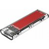 Orico Disková šachta M.2 NVME na USB-C 10 Gb/s - červená