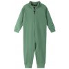 Mäkký fleecový overal pre deti zelený Green Clay Tarhaan Reima