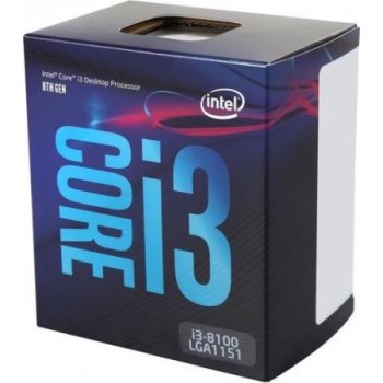 Intel Core i3-8100 BX80684I38100