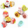 WOOPIA BABY Spinner Zmyslová hračka Bee Chicken Rabbit