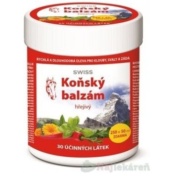 Swiss konský balzam hrejivý 300 ml