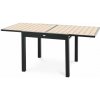 di volio Rozkládací záhradný stôl 90 x 180 cm Comlo béžový