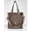 Hnedosivá kabelka na rameno Laura Biaggi