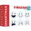 SMARTMAX Magnetická stavebnice Metal Balls Build 6 dílků