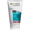 Garnier čistiace gél peeling a maska proti nedokonalostem 3 v 1 Pure 150 ml